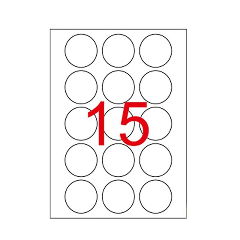 Ø50 mm Lazer Etiketi (Sticker)
