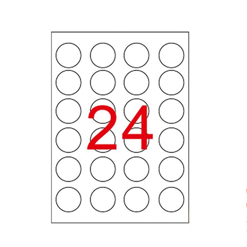 Ø40 mm Lazer Etiketi (Sticker)