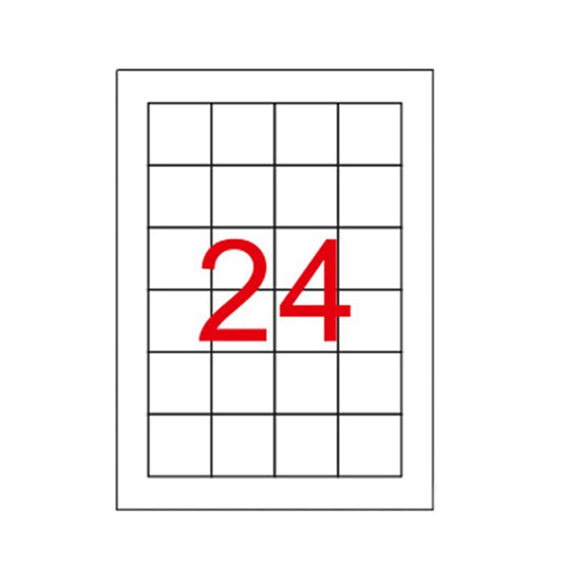 33 x 54 mm Lazer Etiketi (Sticker)