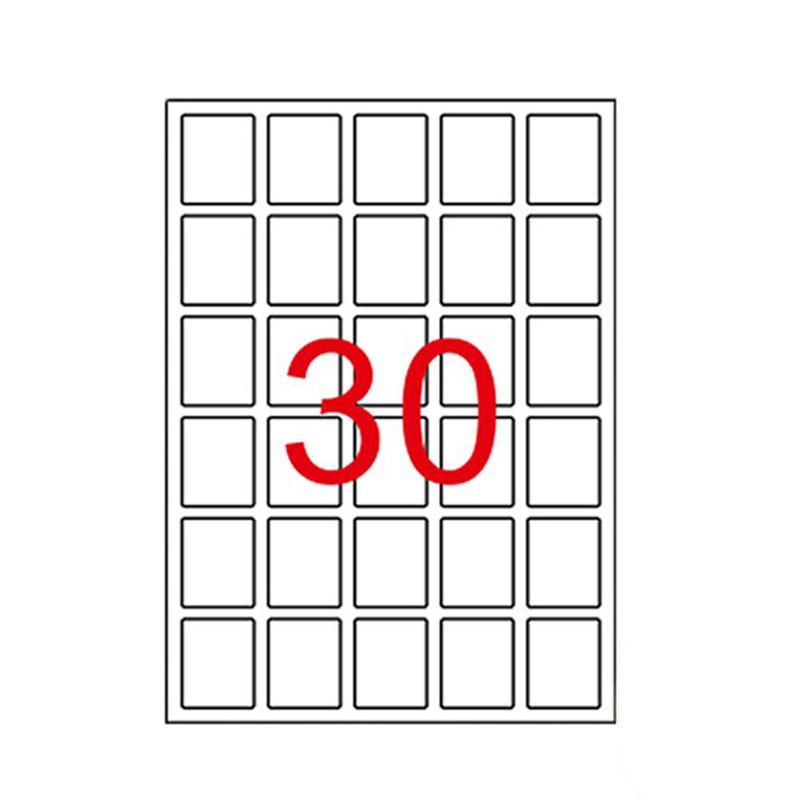 38 x 44.5 mm Lazer Etiketi (Sticker)