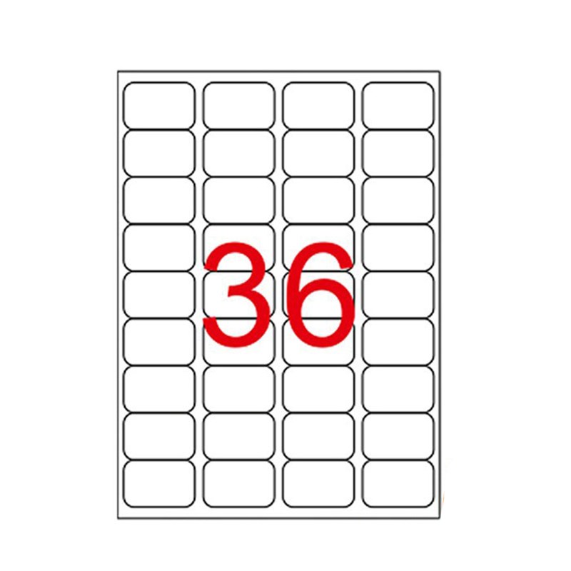 45 x 30 mm Lazer Etiketi (Sticker)