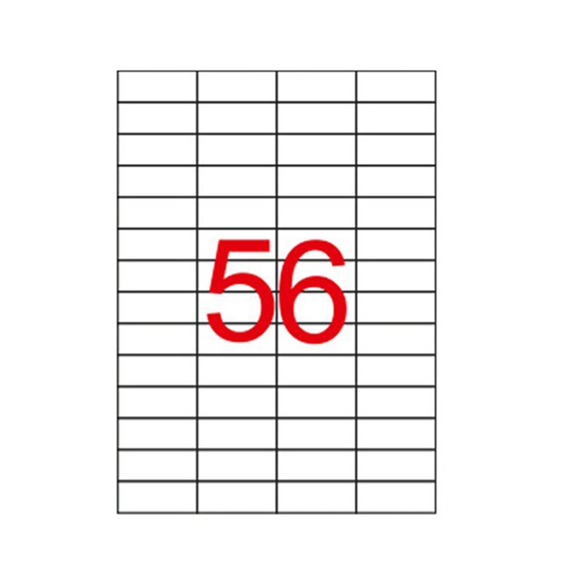 52.5 x 21.2 mm Lazer Etiketi (Sticker)