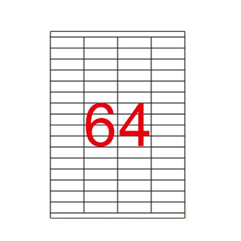52.5 x 18 mm Lazer Etiketi (Sticker)