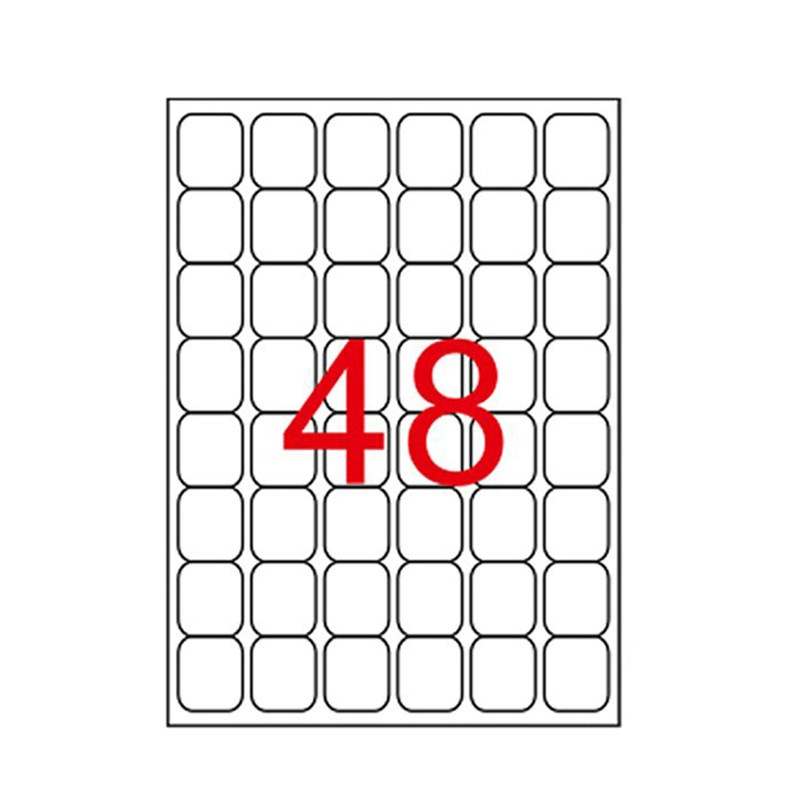 35 x 37.125 mm Lazer Etiketi (Sticker)