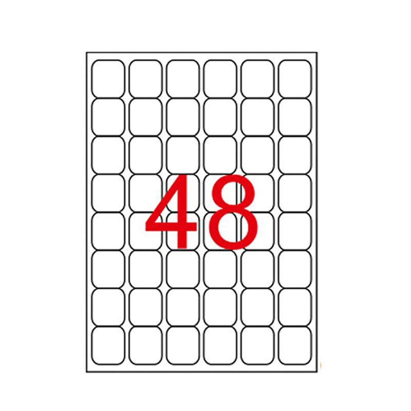 52.5 x 23 mm Lazer Etiketi (Sticker)