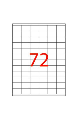 35 x 23 mm Lazer Etiketi (Sticker)
