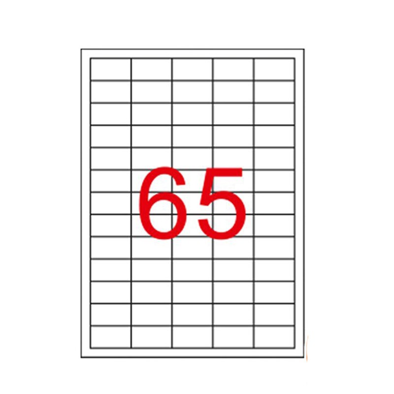 38.1 x 21.2 mm Lazer Etiketi (Sticker)