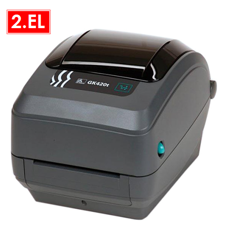 2. EL Zebra GK420T Barkod Yazıcı 203 DPI