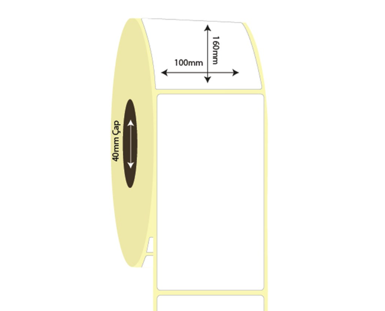100mm x 160mm Kuşe Etiket (Sticker)