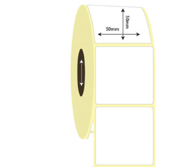 50mm x 50mm Kuşe Etiket (Sticker)