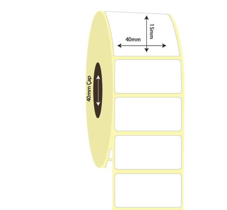 40mm x 15mm Kuşe Etiket (Sticker)
