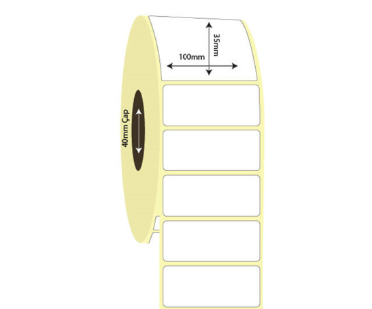 100mm x 35mm Termal Etiket (Sticker)
