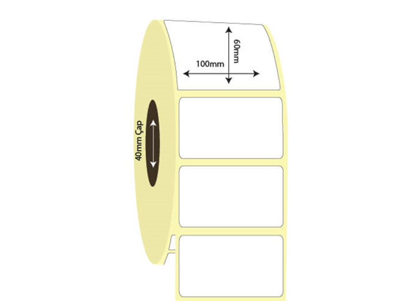100mm x 60mm Termal Etiket (Sticker)