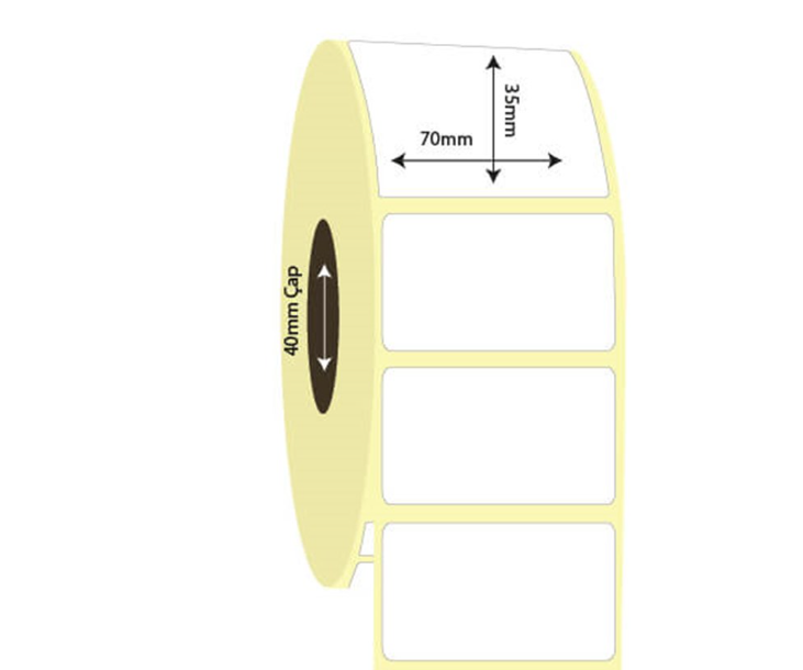 70mm x 35mm Termal Etiket (Sticker)