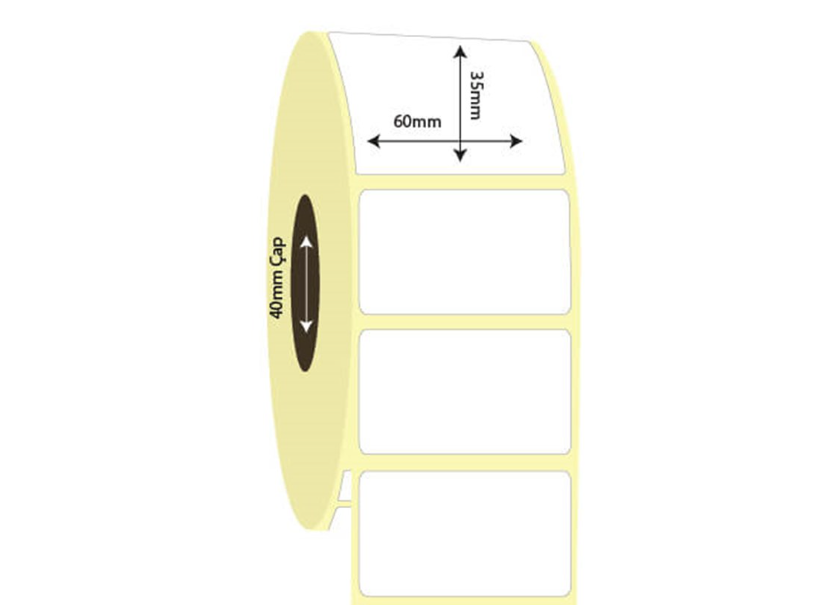 60mm x 35mm Termal Etiket (Sticker)
