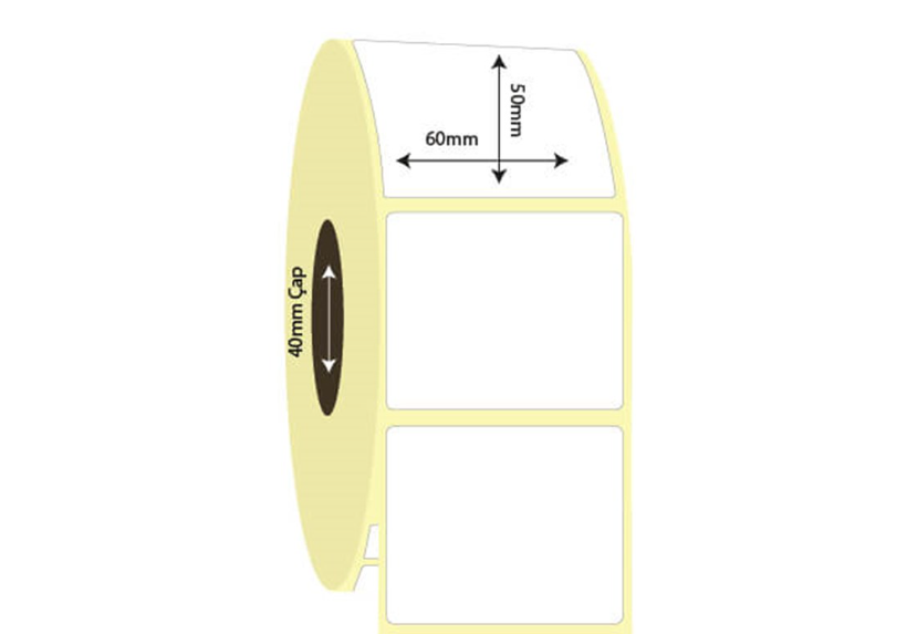 60mm x 50mm Termal Etiket (Sticker)