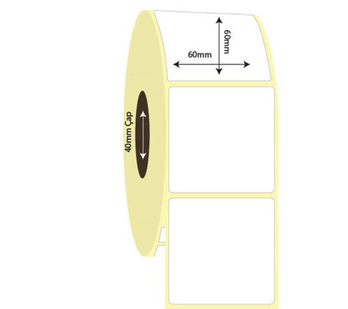 60mm x 60mm Termal Etiket (Sticker)