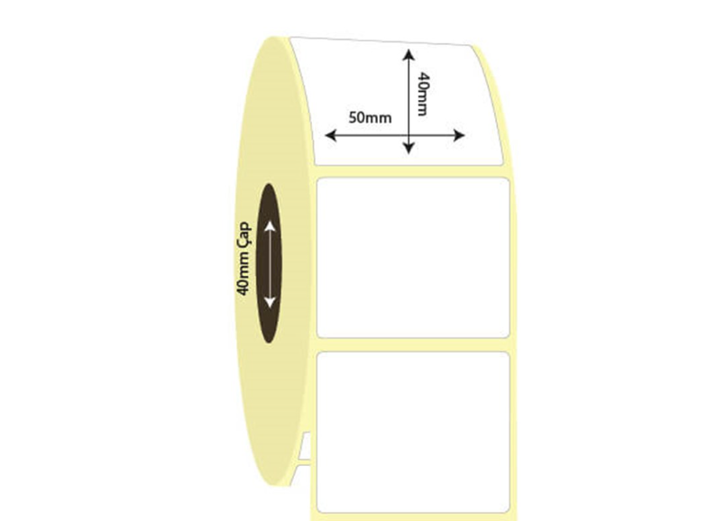 50mm x 40mm Termal Etiket (Sticker)