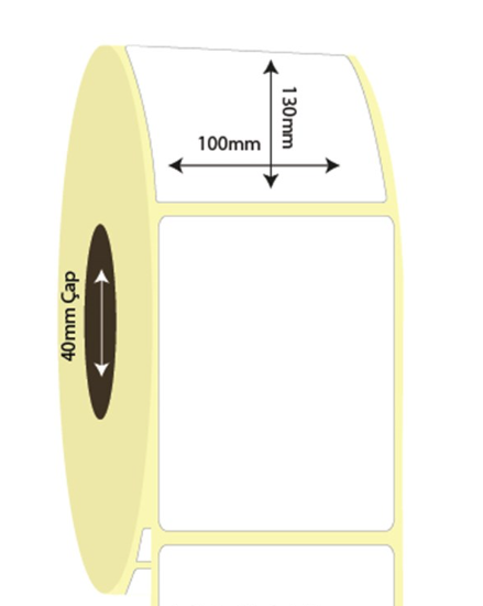 100mm x 130mm Lamine Termal Etiket (Sticker)