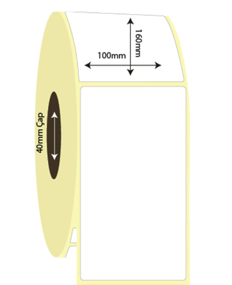 100mm x 160mm Lamine Termal Etiket (Sticker)