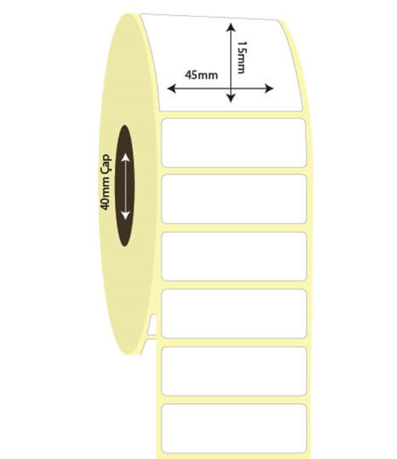 45mm x 15mm Termal Etiket (Sticker)