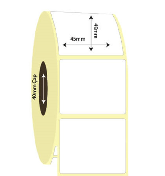 45mm x 40mm Termal Etiket (Sticker)