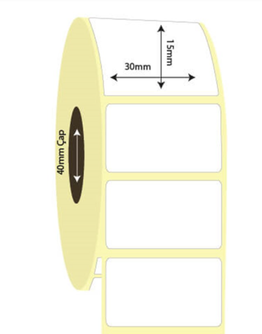 30mm x 15mm Termal Etiket (Sticker)