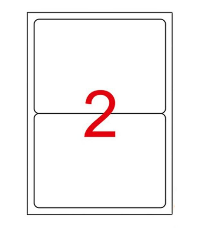 105 x 280 mm Lazer Etiketi (Sticker)