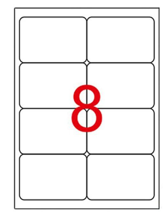 99.1 x 67.7 mm Lazer Etiketi (Sticker)