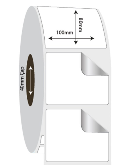 100mm x 80mm Fastyre Etiket (Sticker)