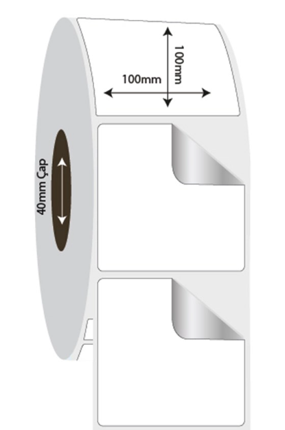 100mm X 100mm Fastyre Etiket (Sticker)