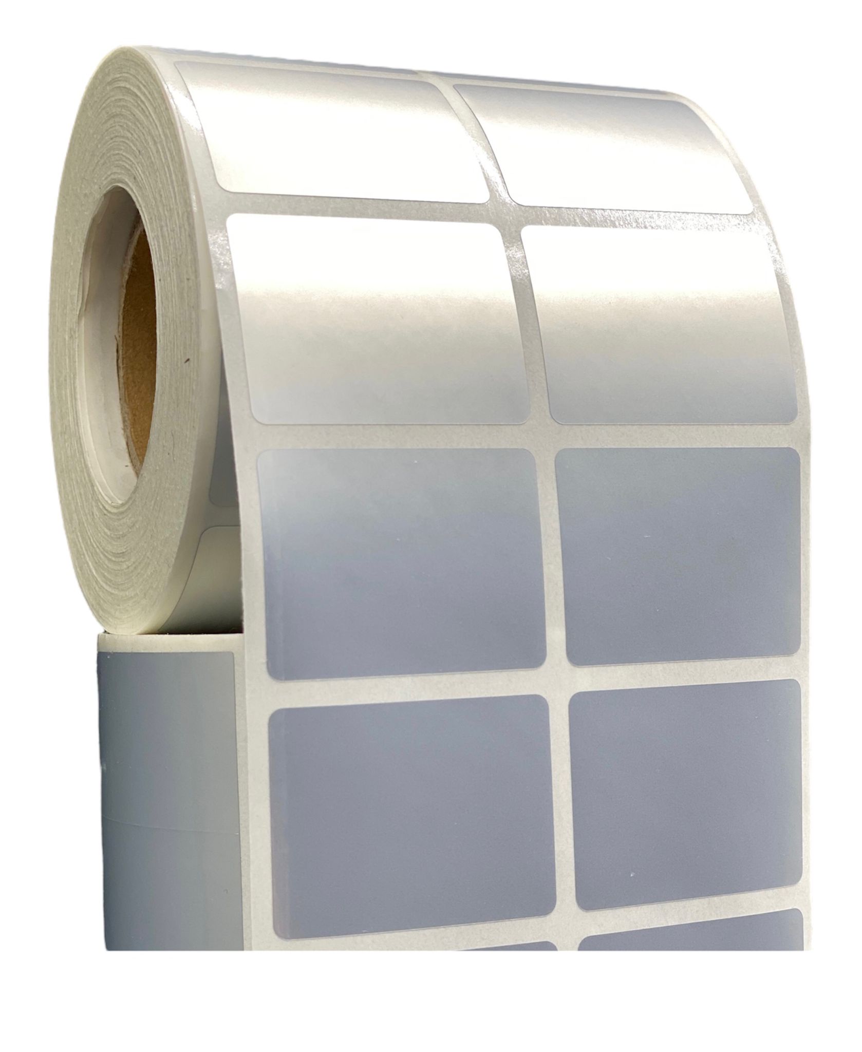 40mm x 23mm 2'li Ayrık Sılver Mat Etiket (Sticker)