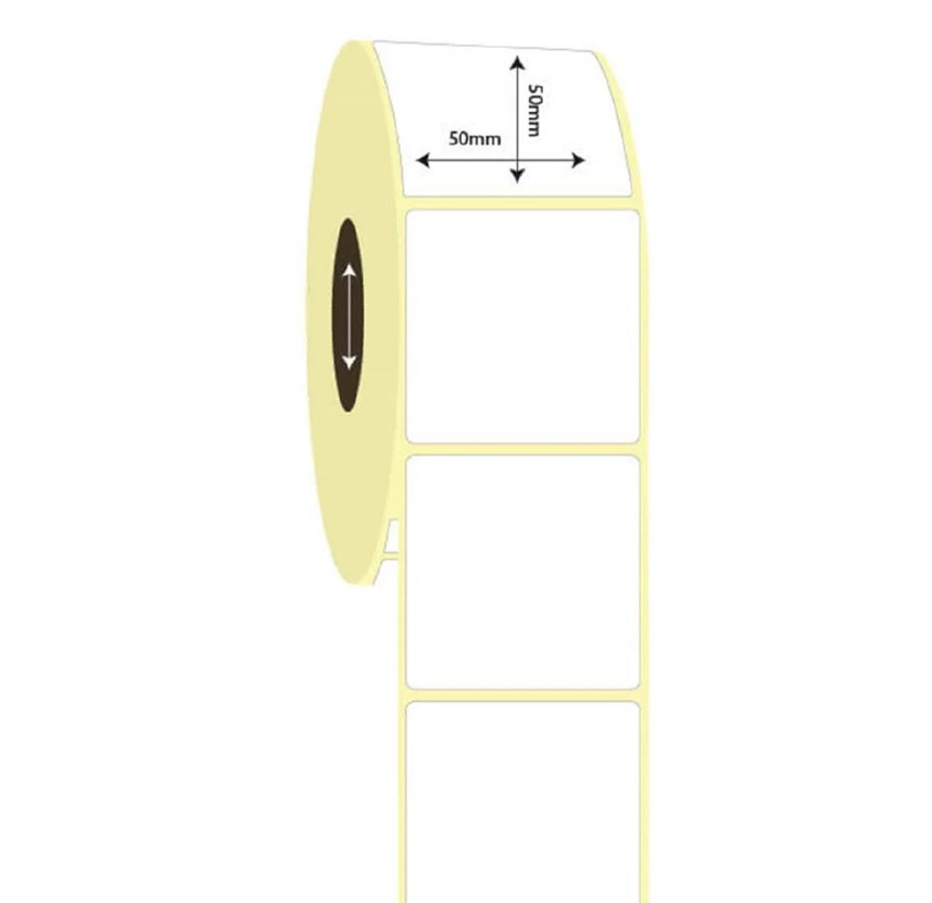 50mm x 50mm Lamine Termal Etiket (Sticker)