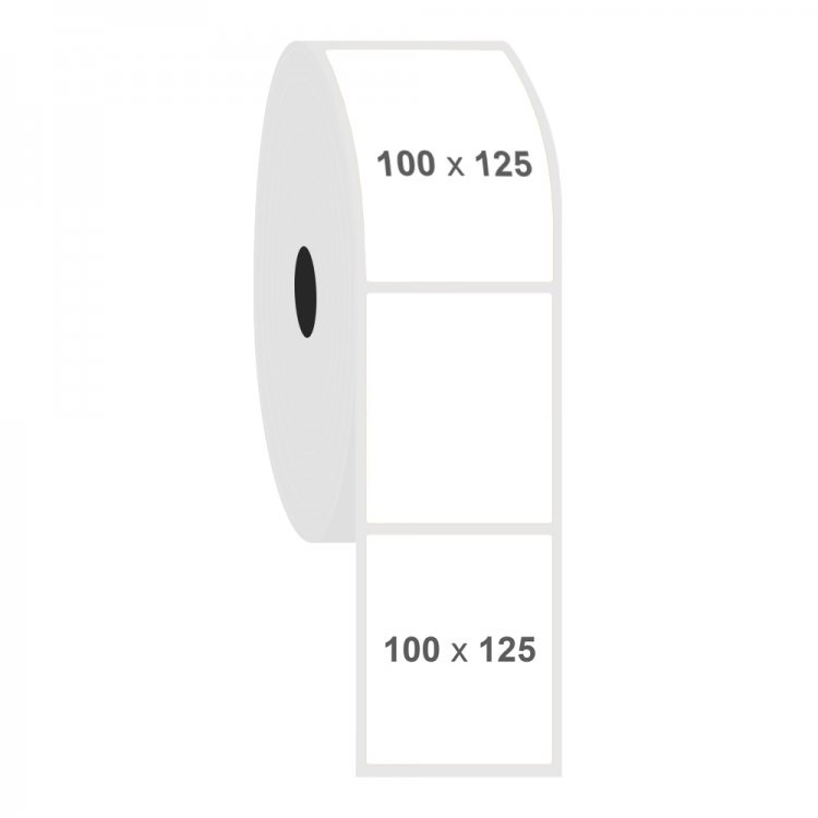 100mm x 125mm PP Şeffaf Etiket (Sticker)