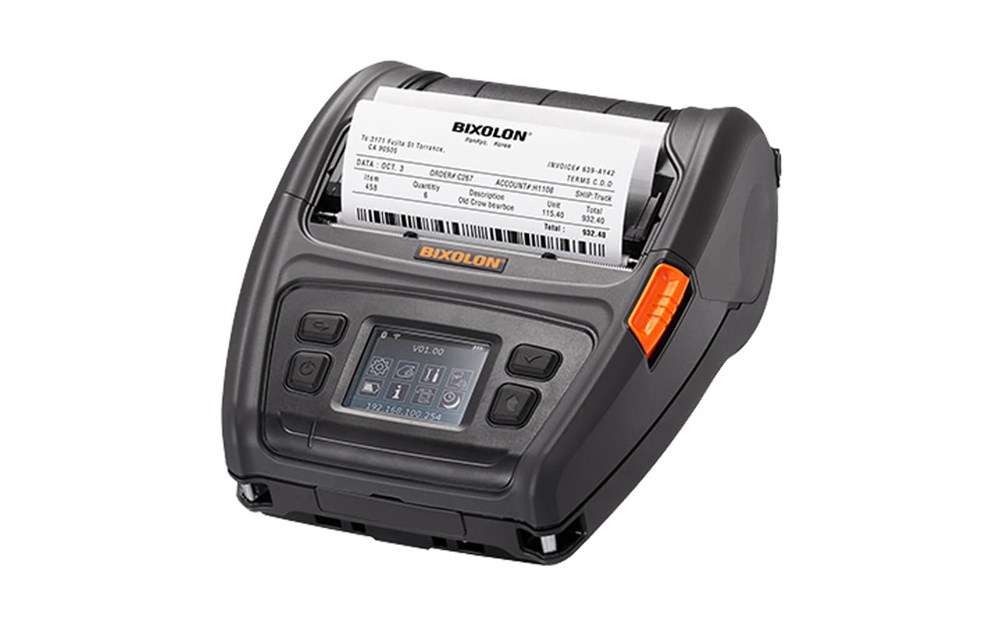 Bixolon XM7-40iK Taşınabilir Barkod Yazıcı Bluetooth Bağlantılı 203 DPI