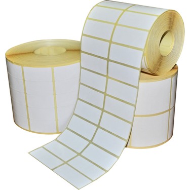 40mm x 30mm 2'li Ayrık Vellum Etiket (Sticker)