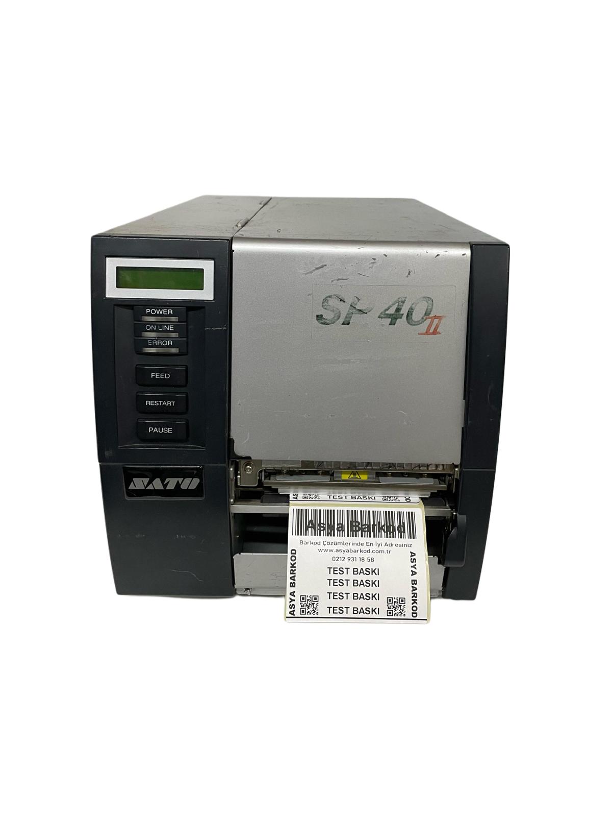 2. EL Sato SP40 II Barkod Yazıcı 203 DPI