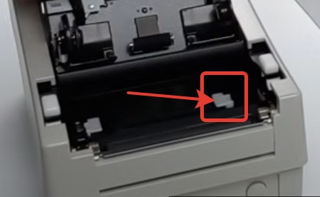 Argox OS-214 Etiket Sıkıştırma Plastiği Sağ Beyaz