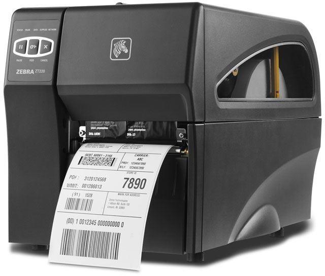 Zebra ZT220 Barkod Yazıcı 203 DPI