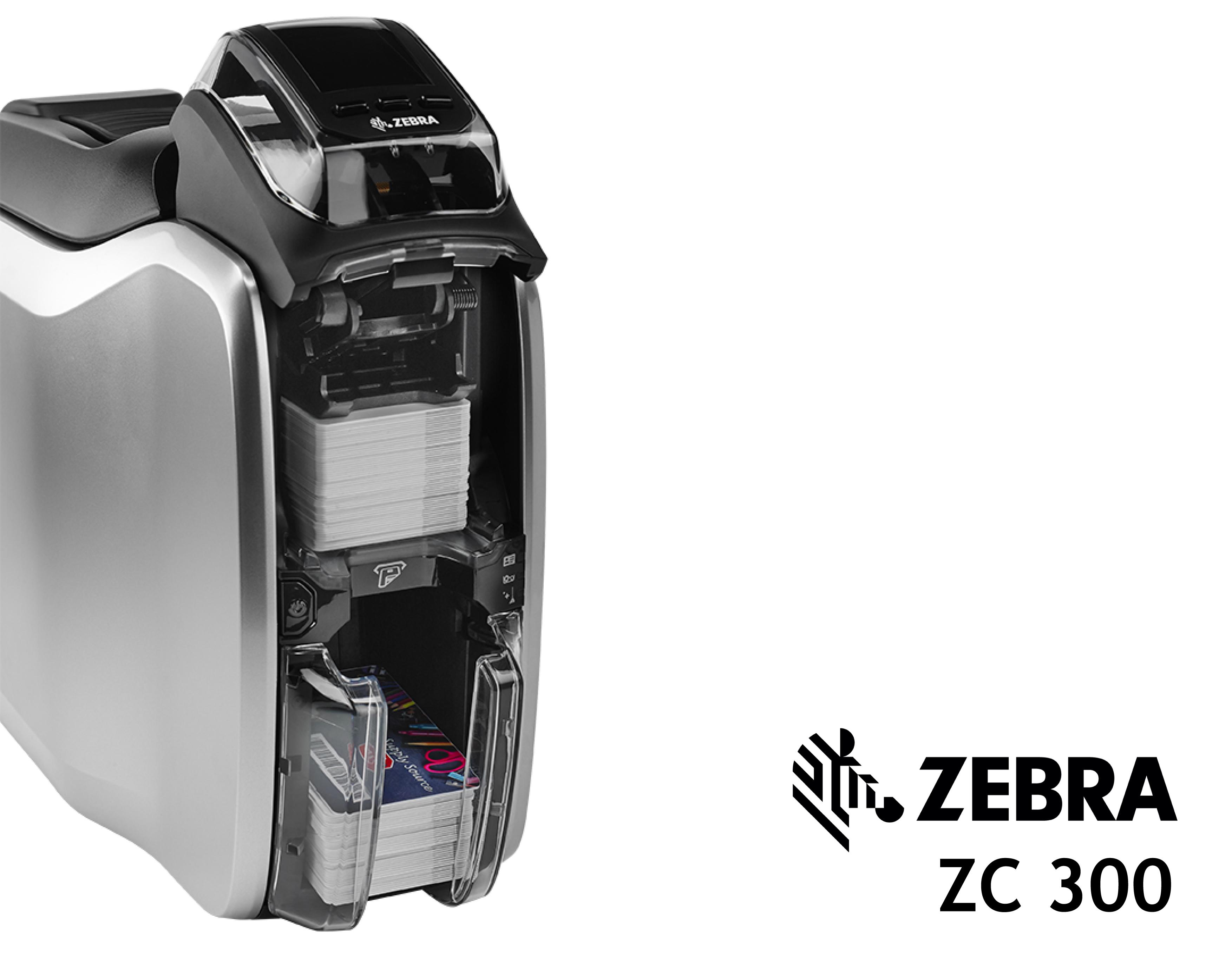 Zebra ZC300 Kart Yazıcı - Çift Yüz - ZC32-000CQ00EM0