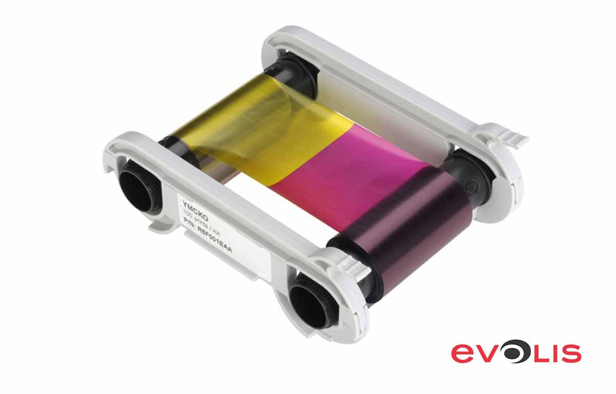 Evolis Zenius Renkli Ribon - 200 Baskı